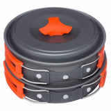 Portable Camping Tableware Cooking Set